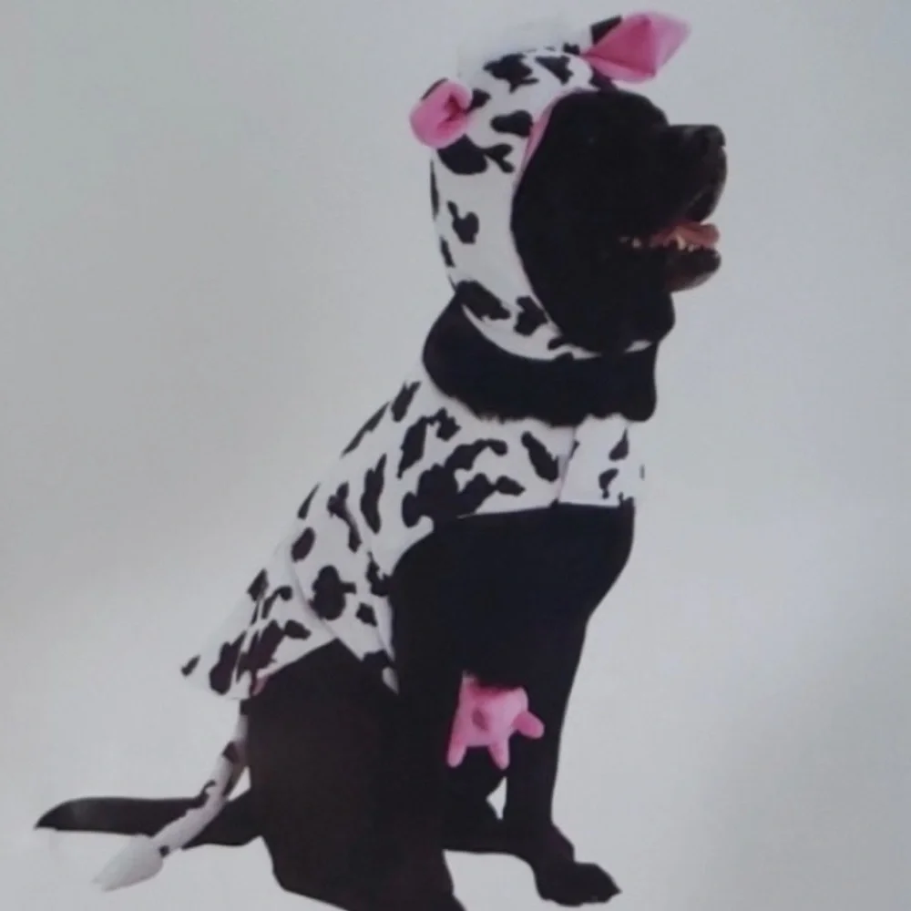 Cow Print Dog Costume